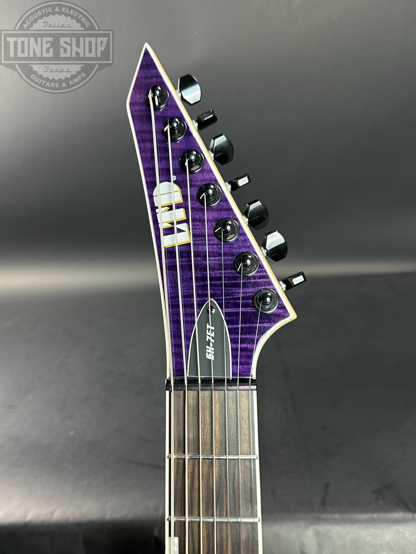 Used ESP LTD SH-7 Evertune Brian "Head" Welch Purple w/case TSU19456