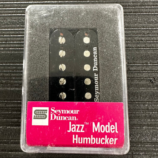 Box view of Used Seymour Duncan Jazz SH-2n Neck Pickup Black w/box 