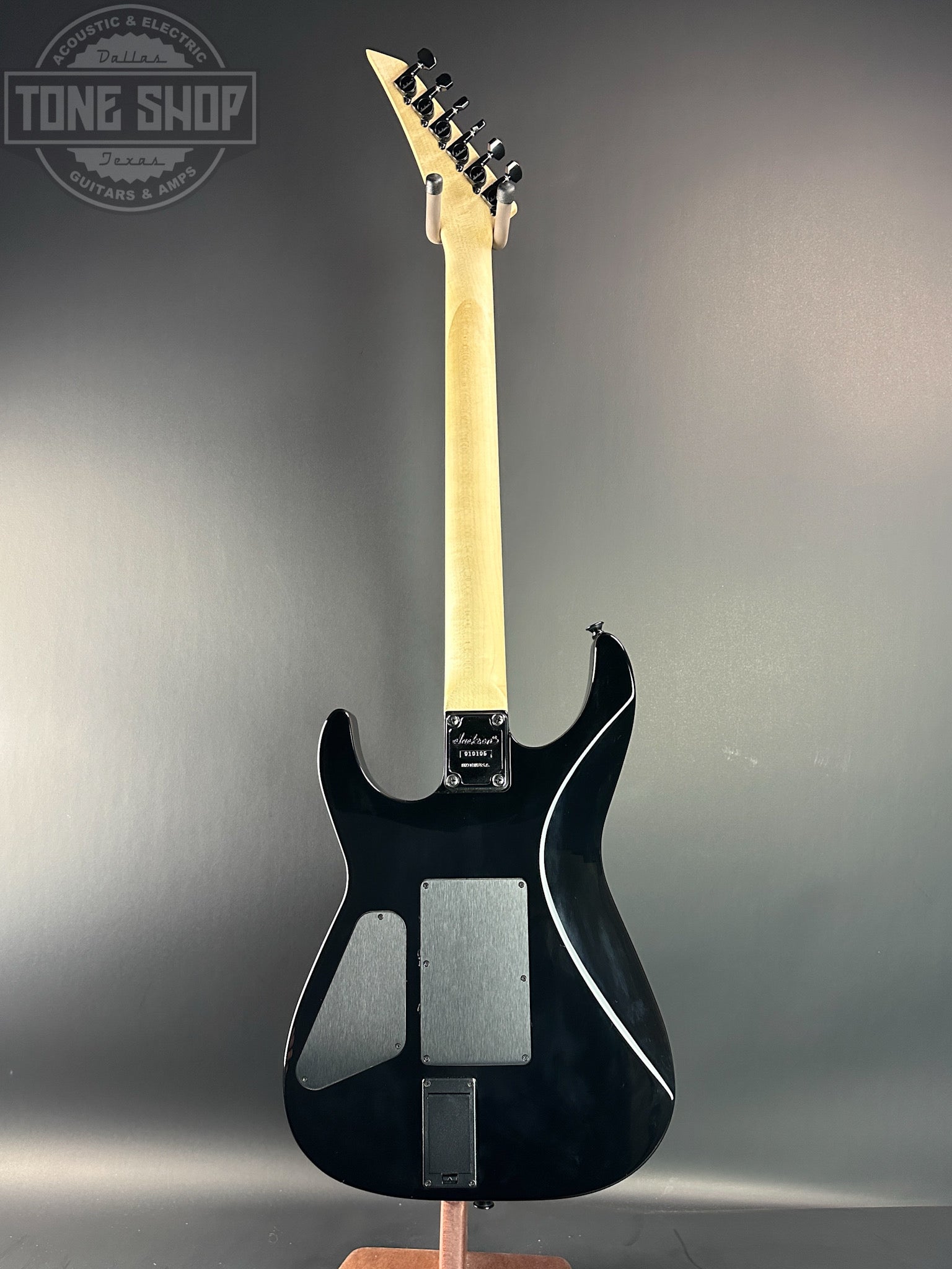 Full back of Used Jackson DK1 Black.