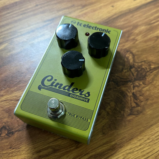 Front of Used TC Electronic Cinders Overdrive.