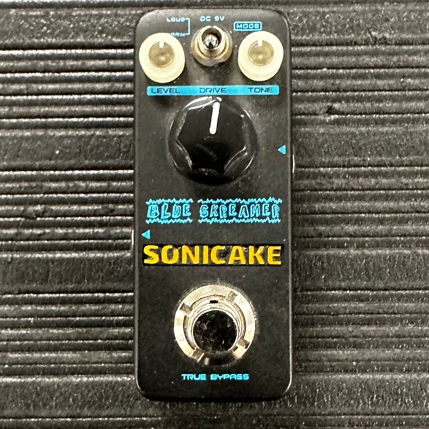 Top of Used Sonicake Blue Skreamer Overdrive Pedal TSS3452