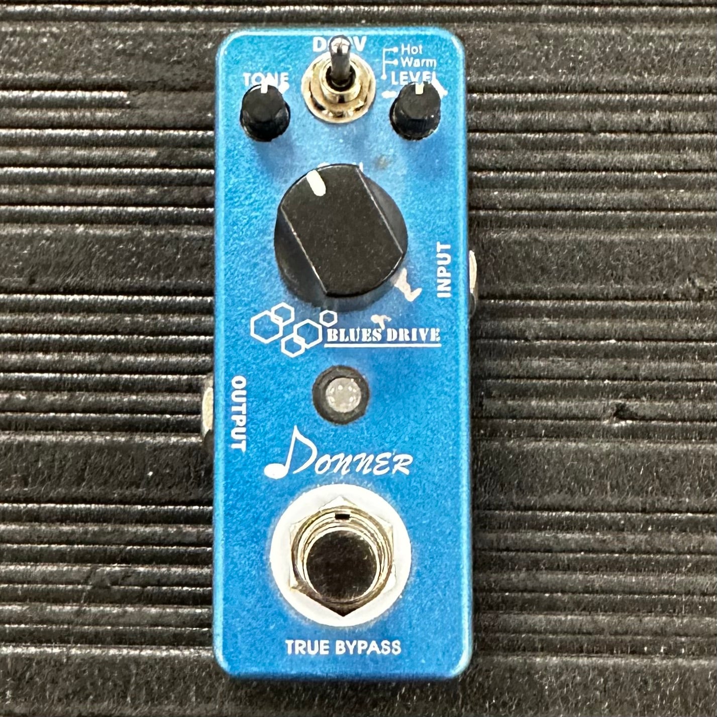 Top of Used Donner Blues Drive Overdrive Pedal TSS3447