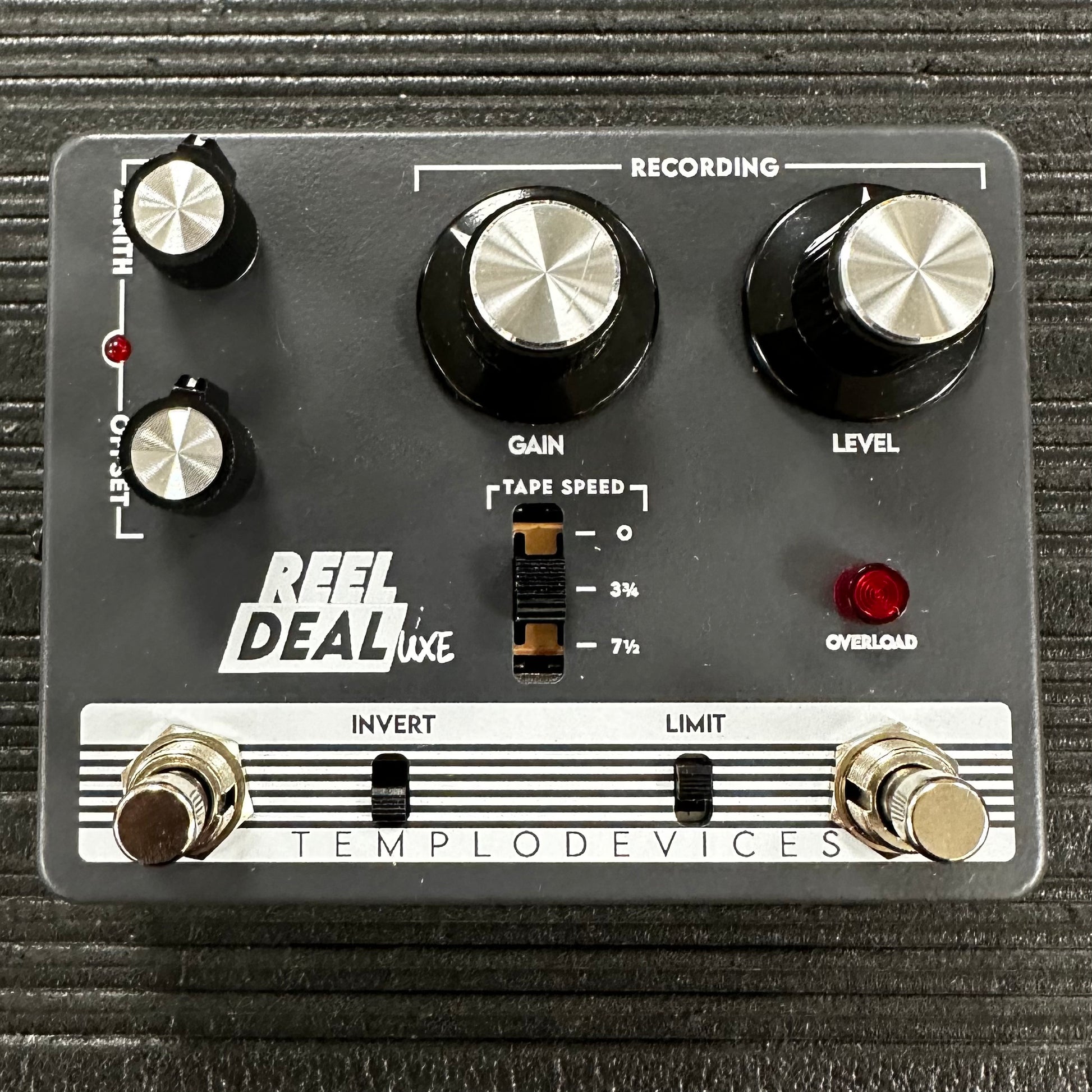 Top view of Used Templodevices Reel Deal-uxe Pedal w/box 