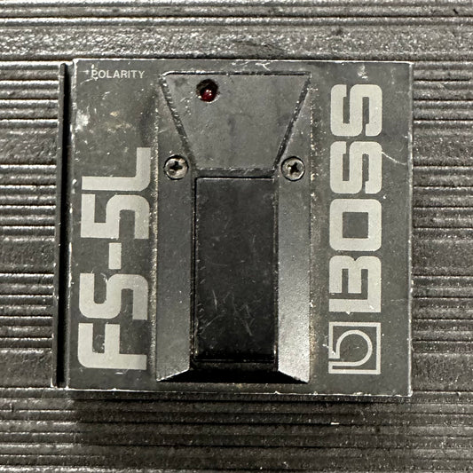 top of Used Boss FS-5L Latching Foot Switch TSS3647