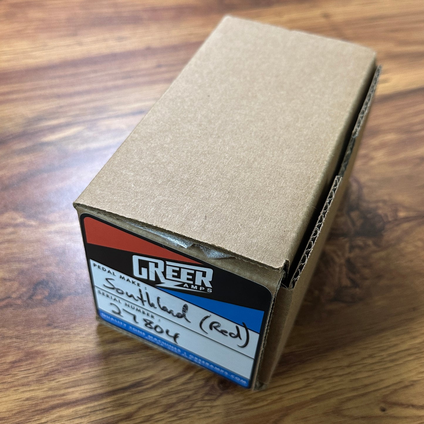 Box for Used Greer Southland Red.