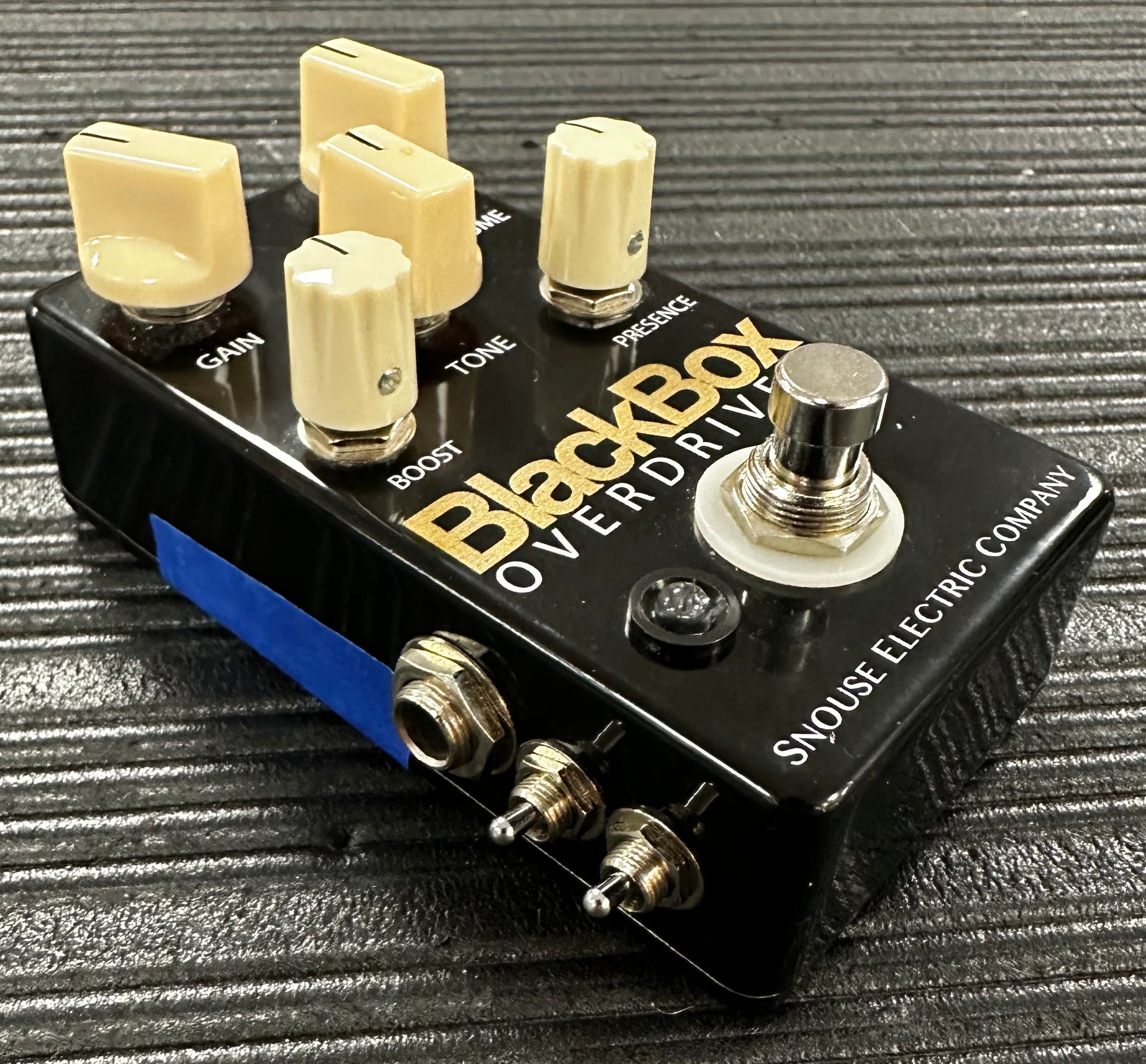 Side view of Used Snouse Electric Co Blackbox Overdrive 2 