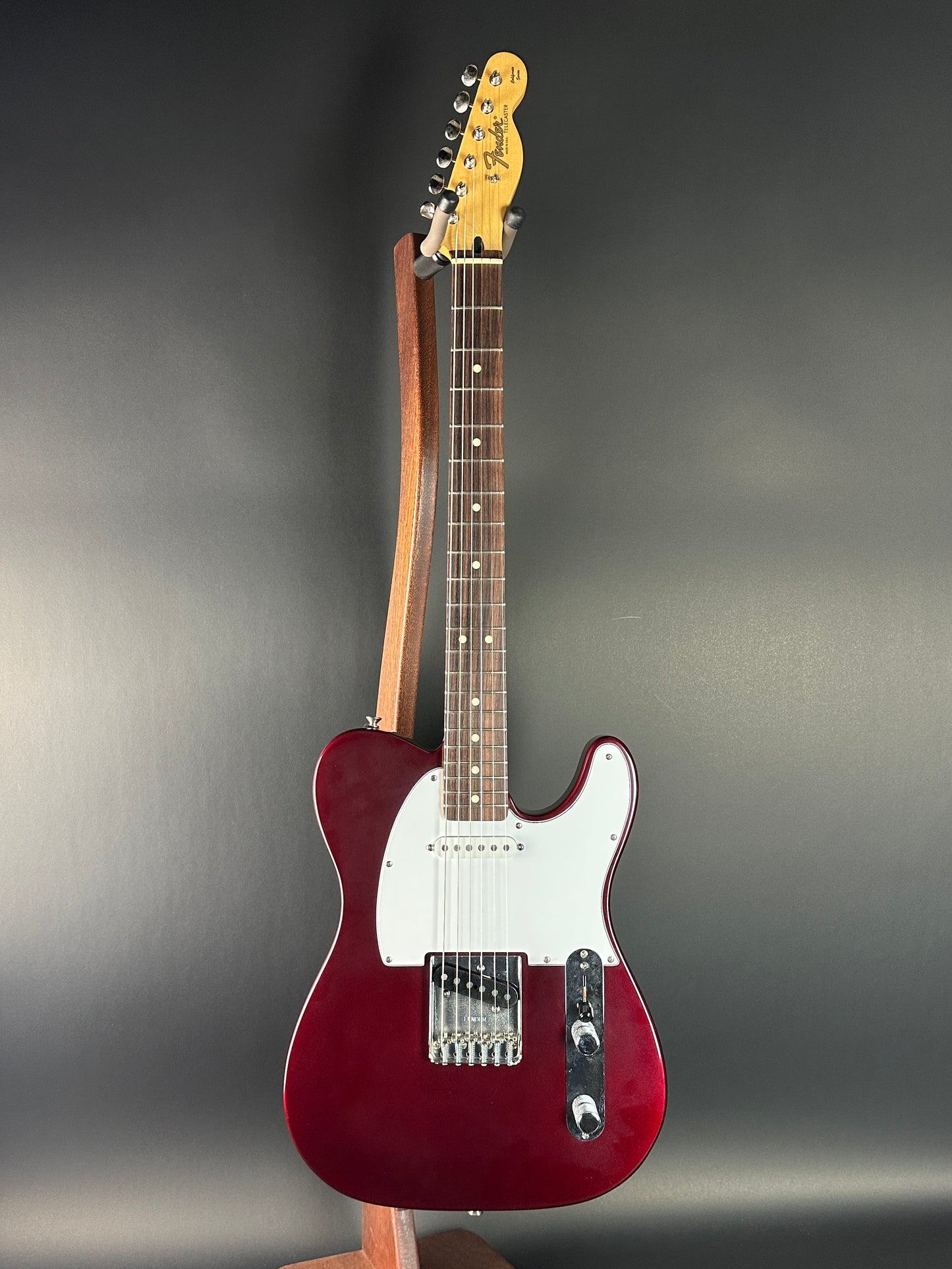 Used 1997 Fender California Telecaster Candy Apple Red w/bag TSU19234