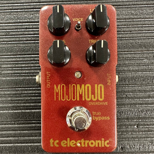 Top down of Used TC Electronic Mojo Mojo Overdrive Pedal TSS2767.