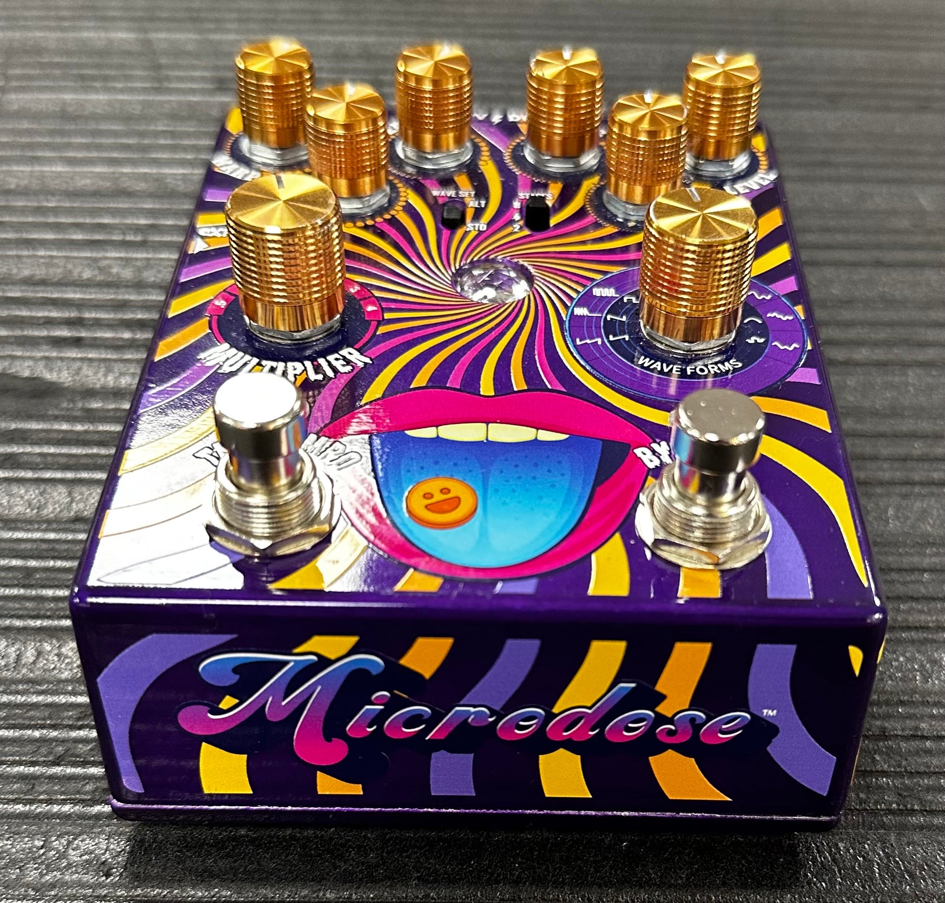 Front view of Used All-Pedal Microdose Phaser Pedal 