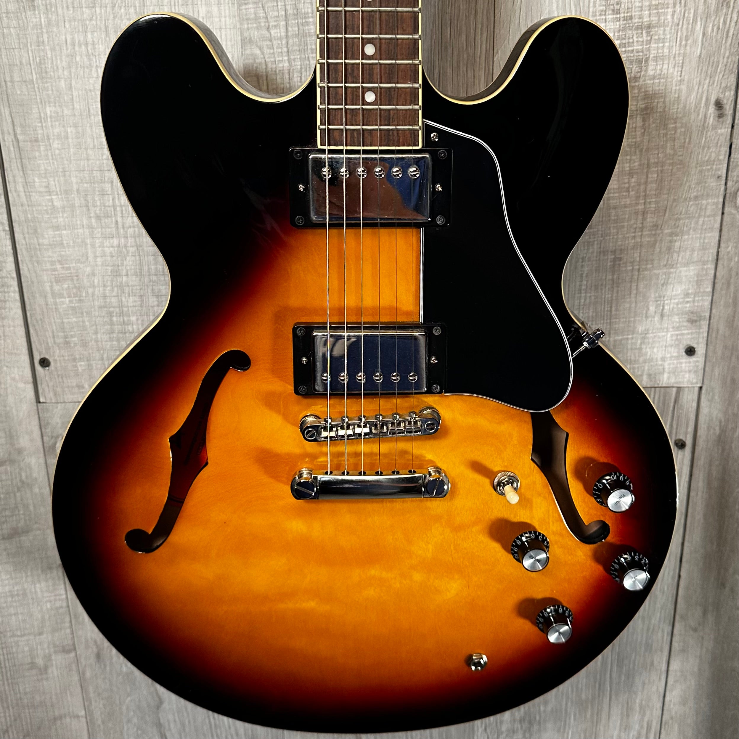 Used Epiphone ES-335 IG Sunburst w/case TSS3310