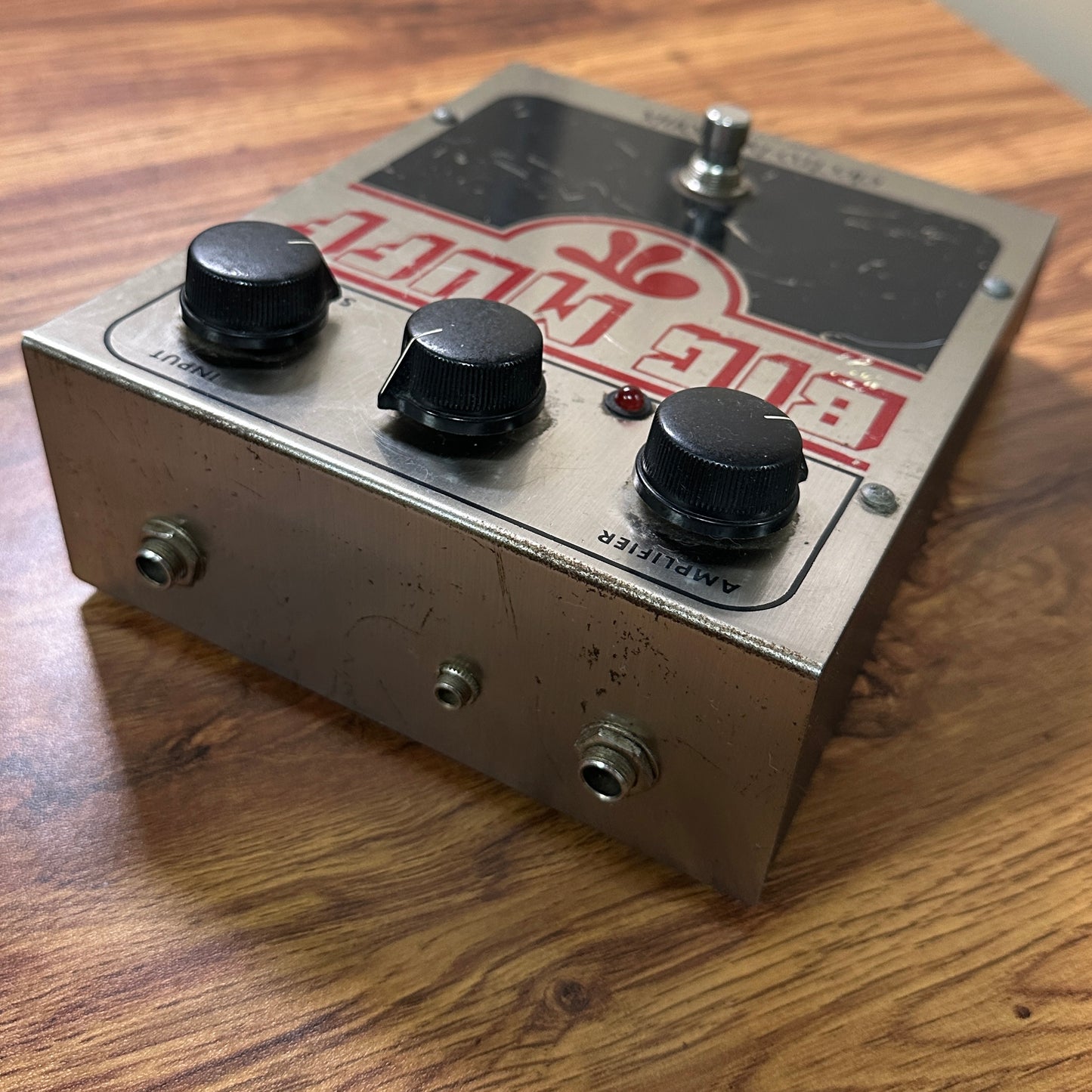 Back of Used Electro-Harmonix Big Muff.