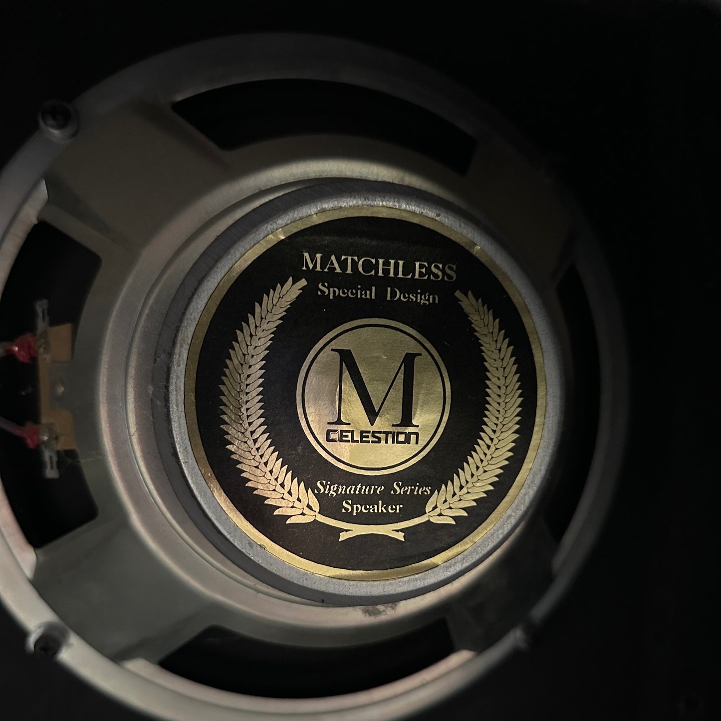 Speaker inside of Used Matchless ES410.