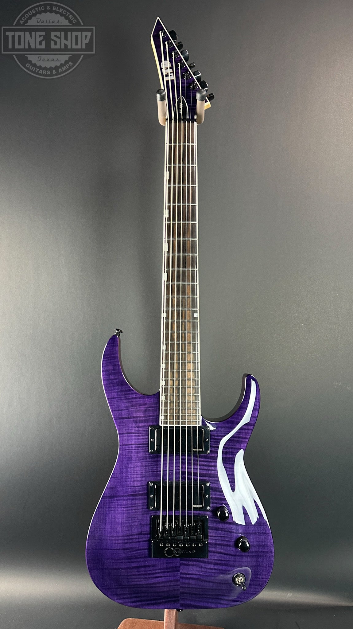 Used ESP LTD SH-7 Evertune Brian "Head" Welch Purple w/case TSU19456