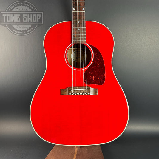 Front of Used Gibson J-45 Standard Cherry.