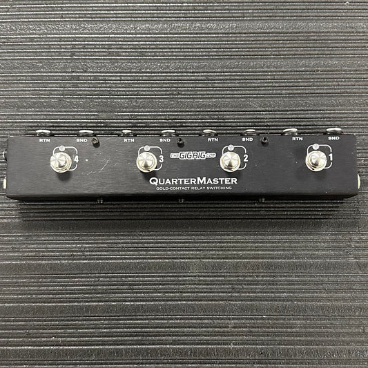 Top of Used The Gig Rig Quarter Master Loop Switcher TSS3377