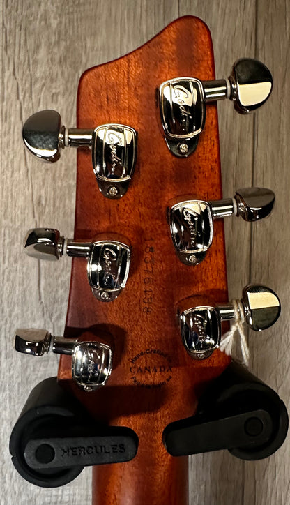 Back of headstock of Used Godin A6 Ultra Koa Hybird w/bag TSS3475