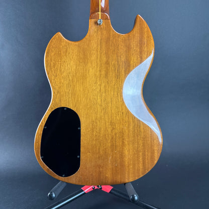 Back of body of Vintage 1970s Guild JS-II Carved Bass.