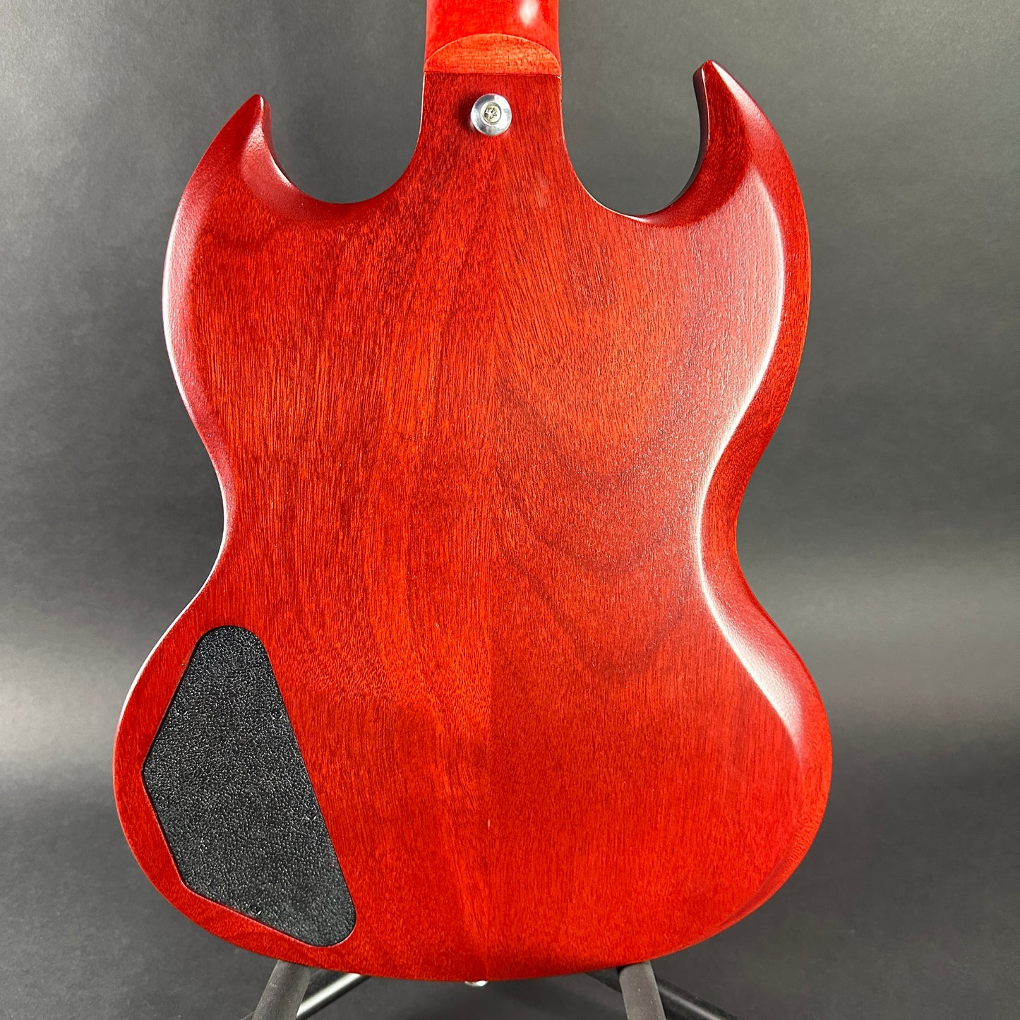 Back of body of Used Gibson SG Tribute Cherry.