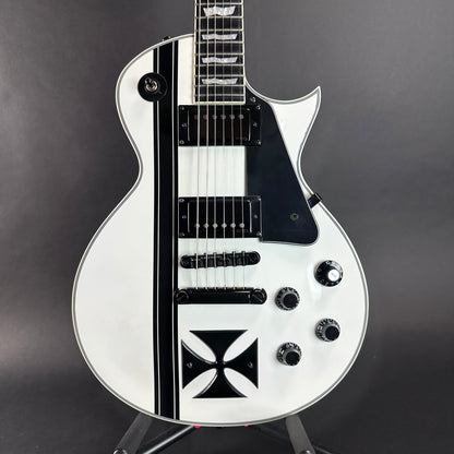 Front of body of Used ESP LTD Iron Cross James Hetfield.