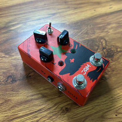 Top of Used Jam Pedals Red Muck Fuzz.