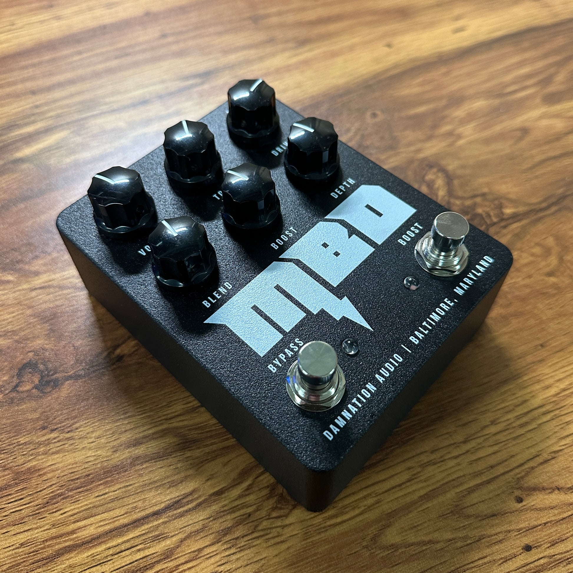 Top of Used Damnation Audio Mosfet Bass Distortion V3.