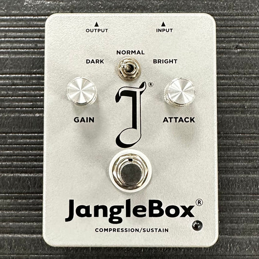 Top view of Used Janglebox Compression/Sustain Pedal Grey