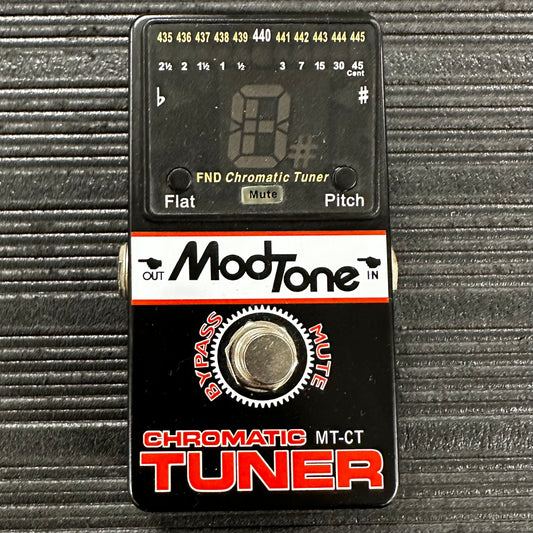 Top of Used ModTone Chromatic Tuner MT-CT TSS3379