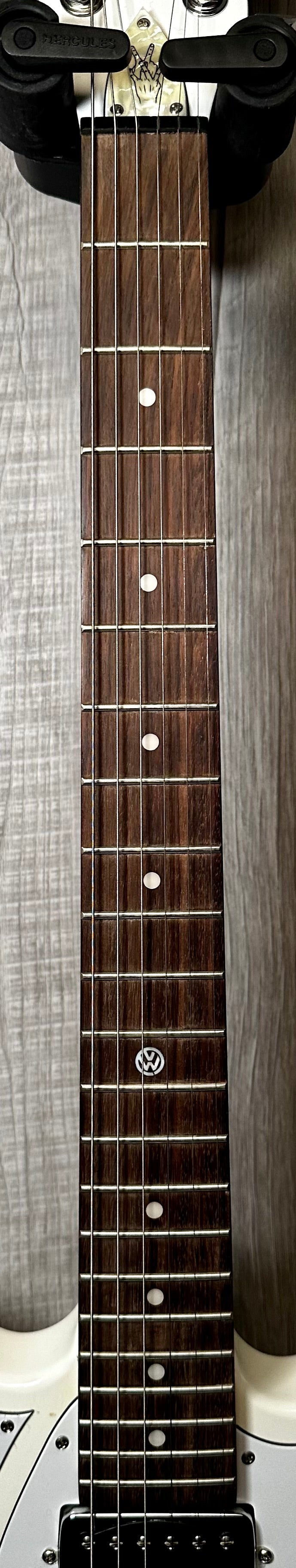 Fretboard of Used First Act VW Limited Edition V Dubs Rock Garage Master Guitar TSS2681.