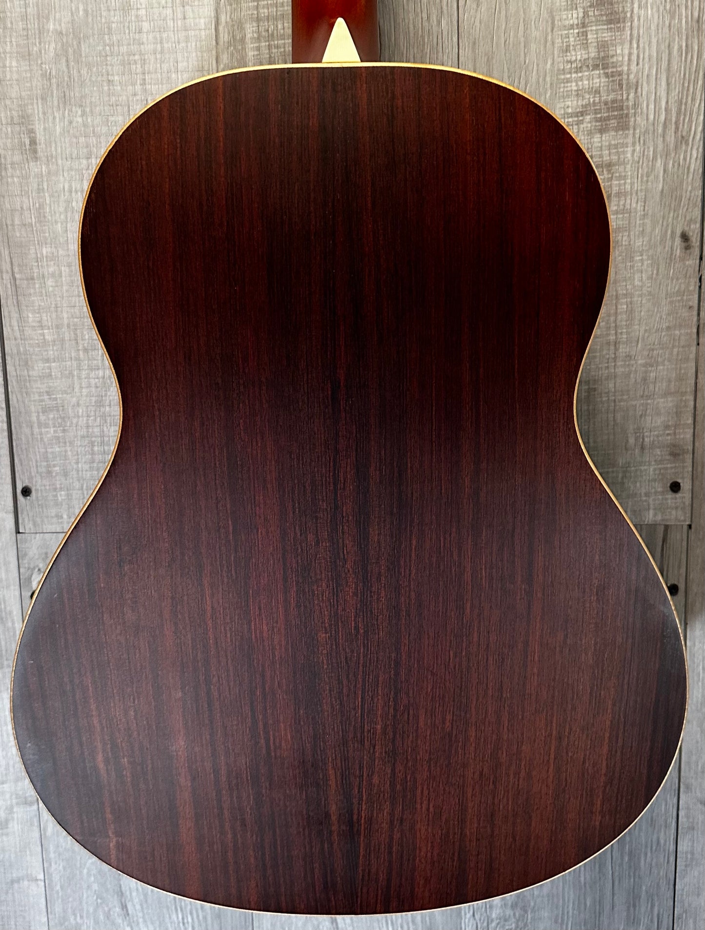 Back of Used 2003 Larrivee L-03R Acoustic w/case TSS3470