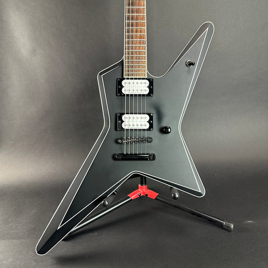 Front of body of Used Jackson USA Gus G Star Black.