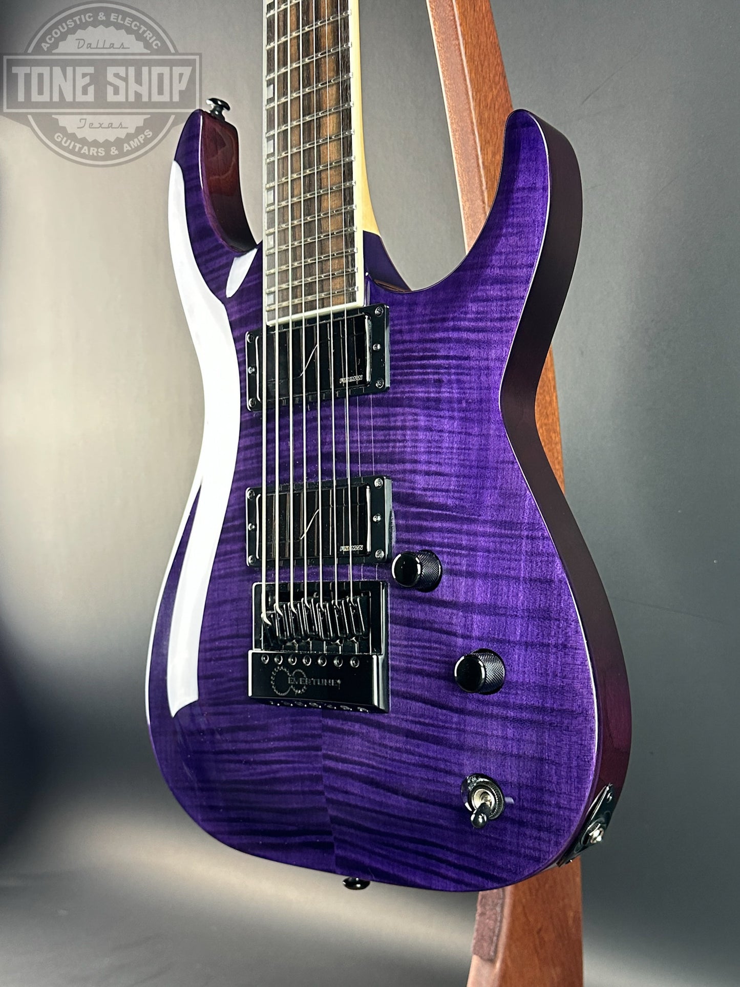 Used ESP LTD SH-7 Evertune Brian "Head" Welch Purple w/case TSU19456