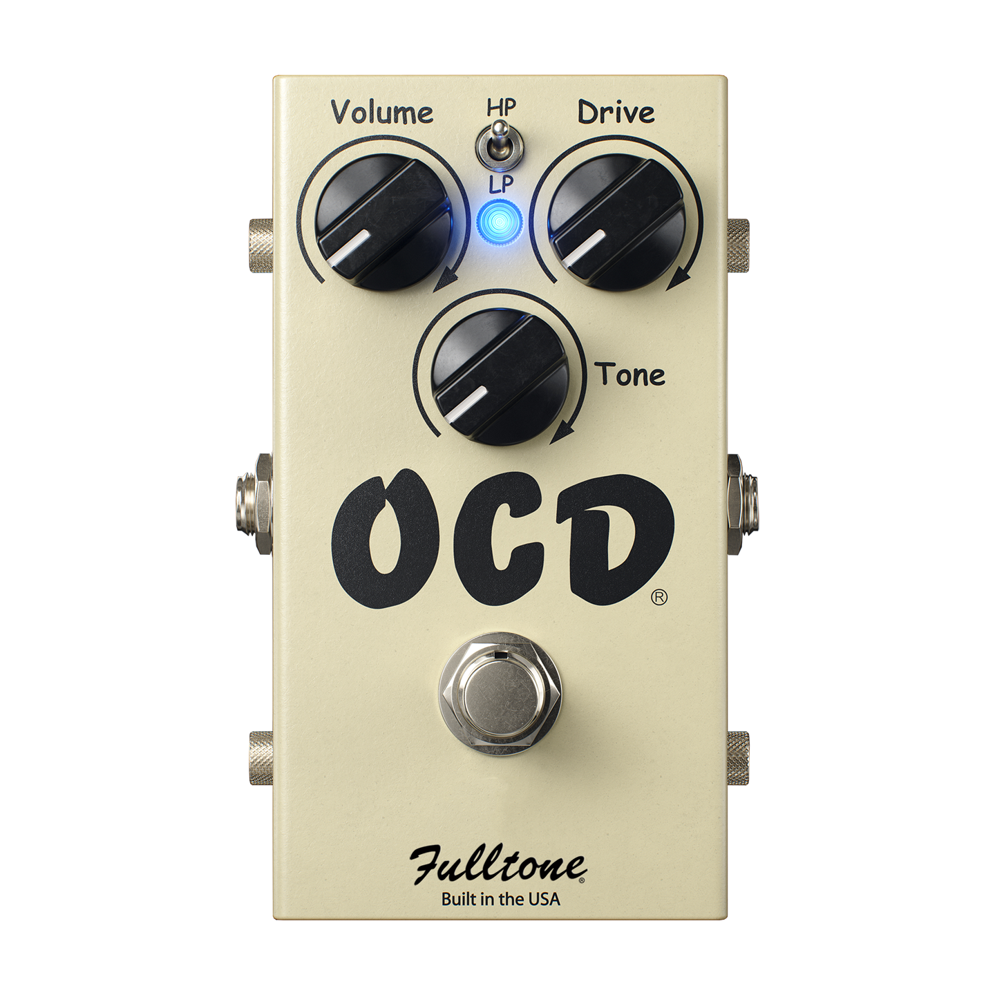 Top down of Fulltone OCD V2.