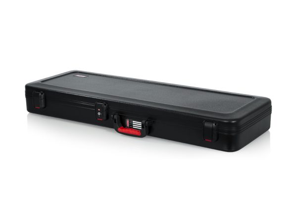 Gator GTSA-GTRELEC TSA Series ATA Molded Polyethylene Electric Case flat on ground.