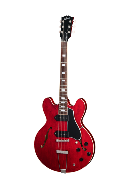 Full frontal of Gibson USA ES-330 Sixties Cherry.