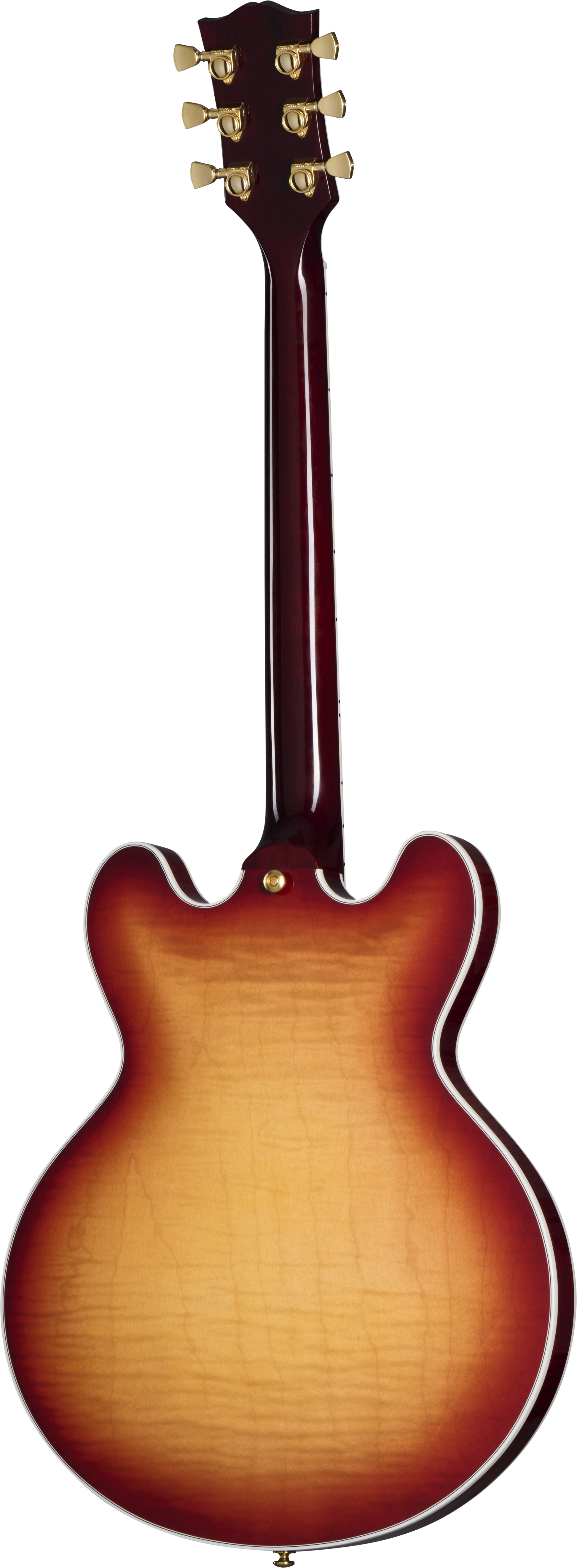 Back of Gibson USA ES Supreme Bourbon Burst.