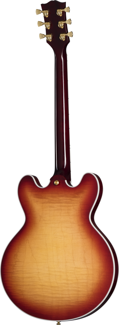 Back of Gibson USA ES Supreme Bourbon Burst.