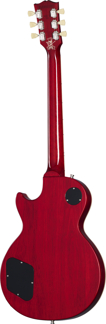 Back of Gibson USA Slash Les Paul Standard Jessica Honey Burst Red Back.