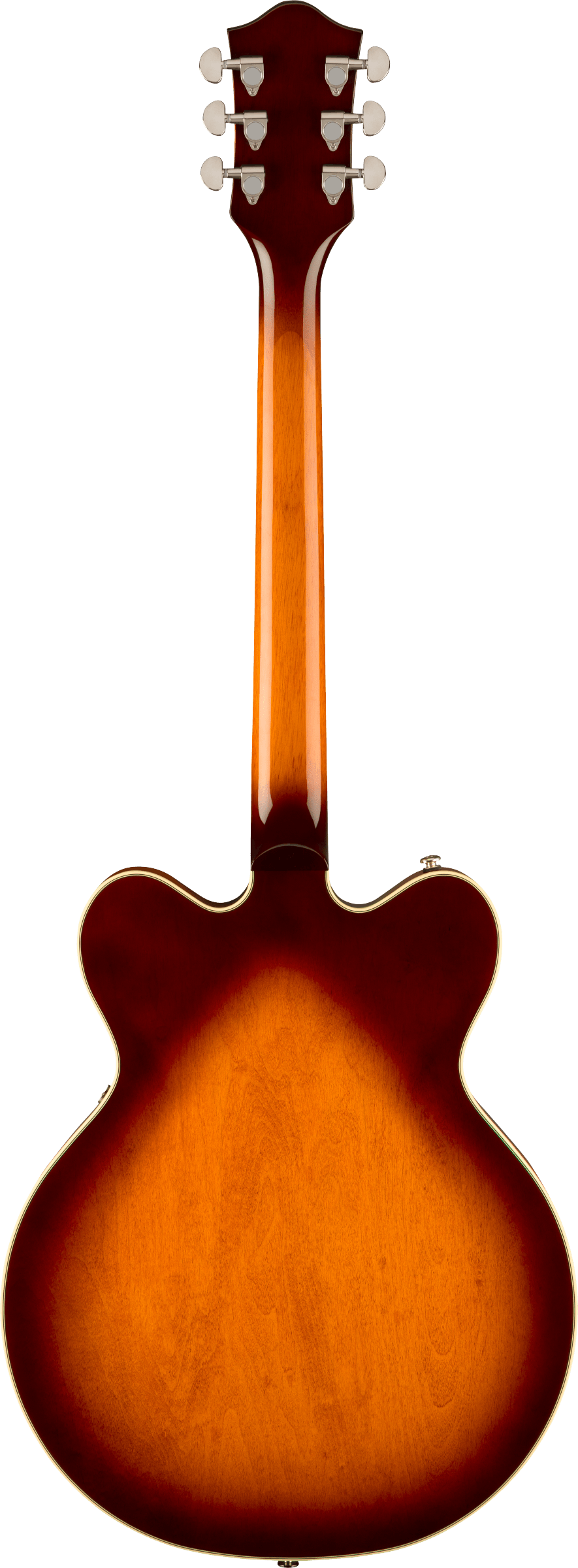 Back of Gretsch G2622 Streamliner Center Block Double-Cut w/V-Stoptail Forge Glow.