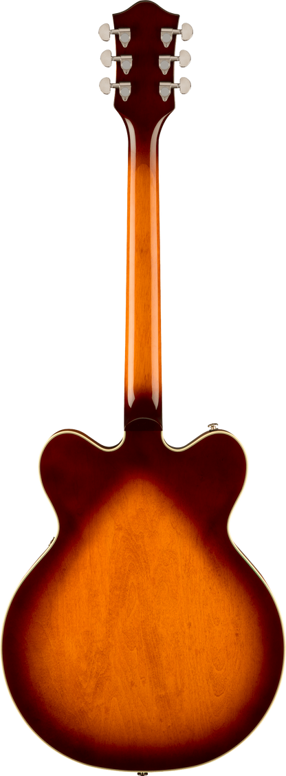 Back of Gretsch G2622 Streamliner Center Block Double-Cut w/V-Stoptail Forge Glow.