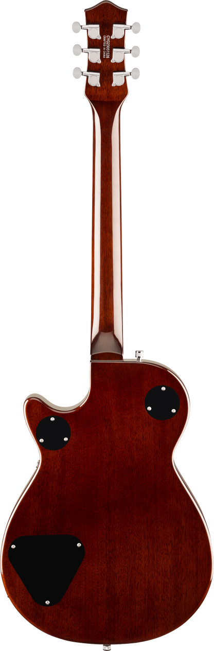 Back of Gretsch G5220 Electromatic Jet BT Single-Cut w/ V-Stoptail Laurel Fingerboard Sweet Tea.