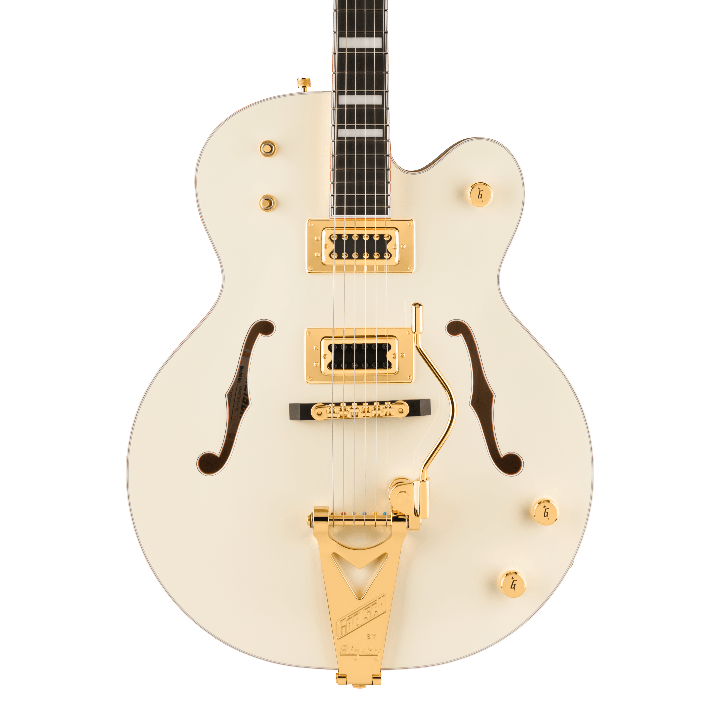 Front of Gretsch G8242T Billy Duffy Signature Falcon Limited Hollowbody.
