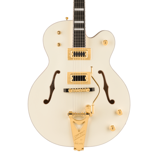 Front of Gretsch G8242T Billy Duffy Signature Falcon Limited Hollowbody.
