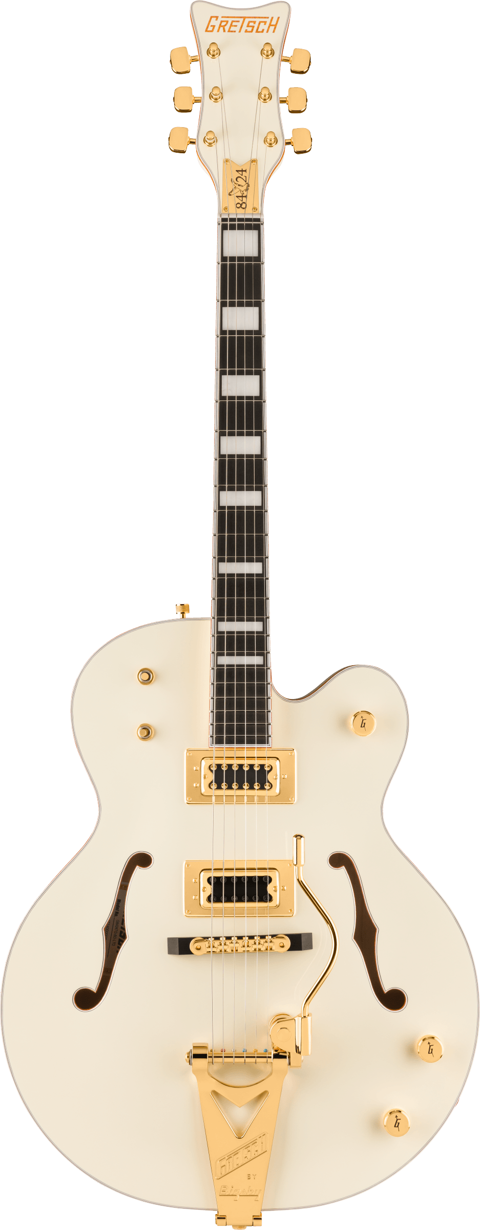 Full frontal of Gretsch G8242T Billy Duffy Signature Falcon Limited Hollowbody.