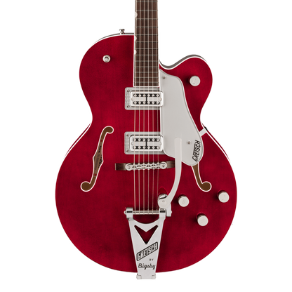 Front of Gretsch Professional Tennessean Hollowbody Deep Cherry.