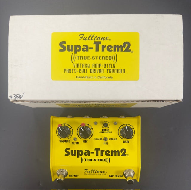 Top with box of Used Fulltone Supa-Trem 2 Tremolo w/box TSS4907