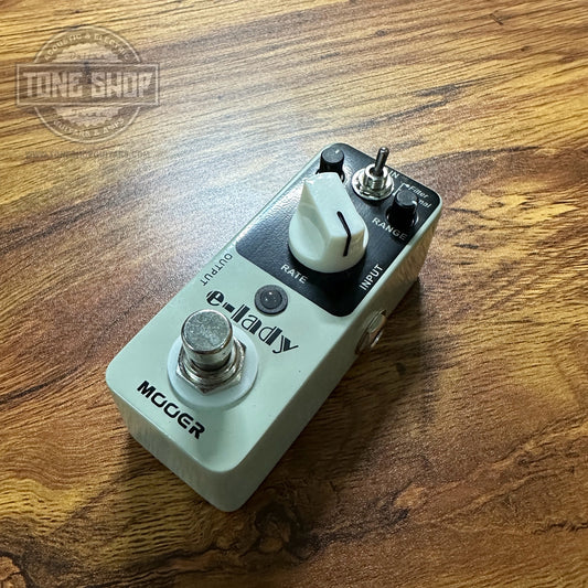 Top of Used Mooer E-Lady Flanger.