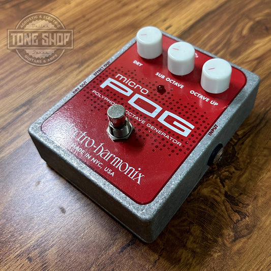 Top of Used Electro-Harmonix Micro Pog.