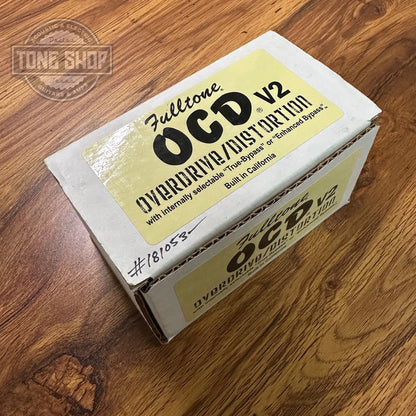 Box for Used Fulltone OCD V2.