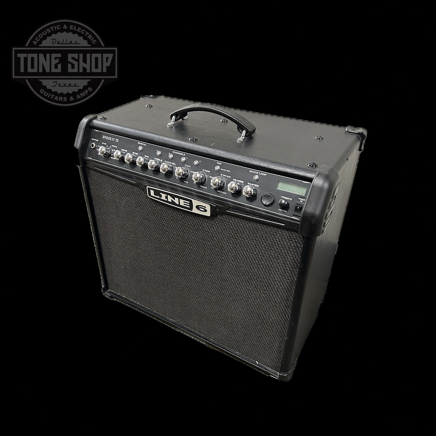 Front of Used Line 6 Spider IV 75w.