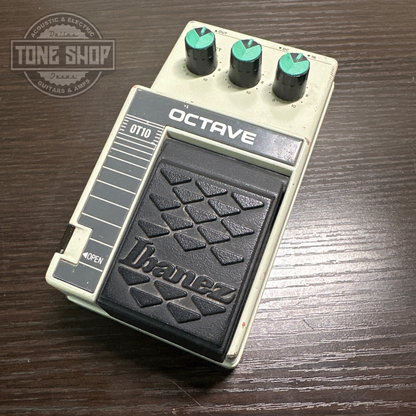 Top of Used Ibanez OT10 Octave Pedal.